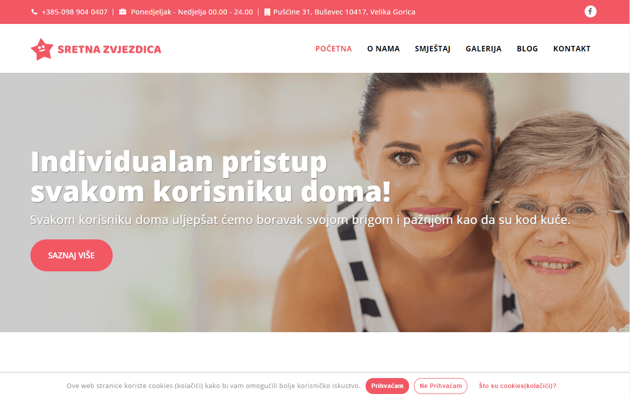 Sretna Zvjezdica - Website image