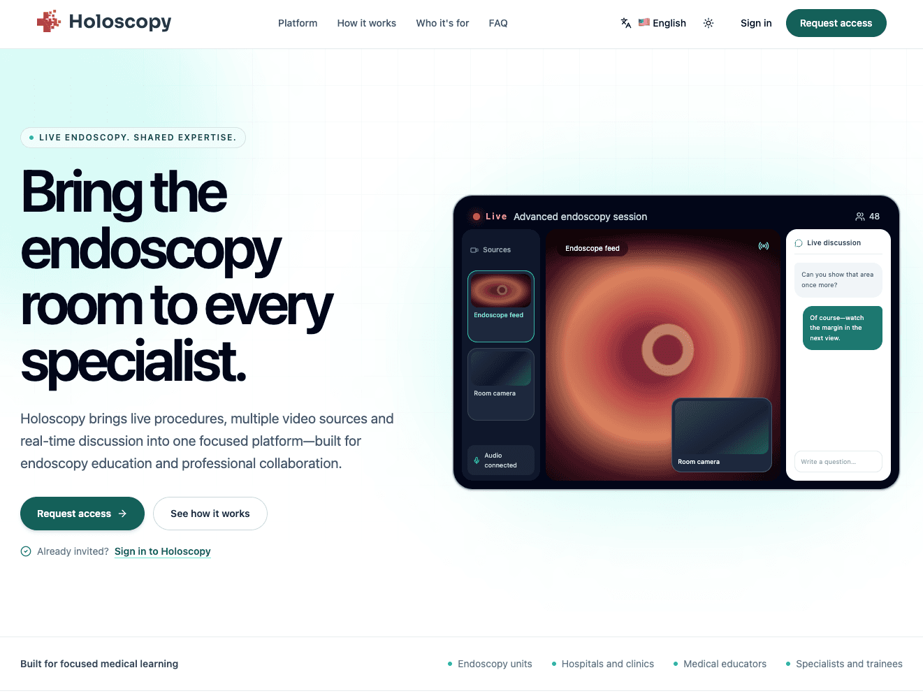 Holoscopy preview